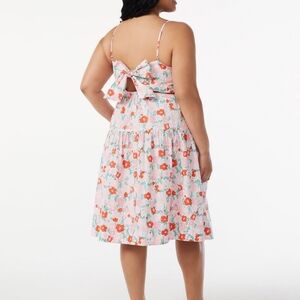 Free Assembly Tie Back Floral Sundress